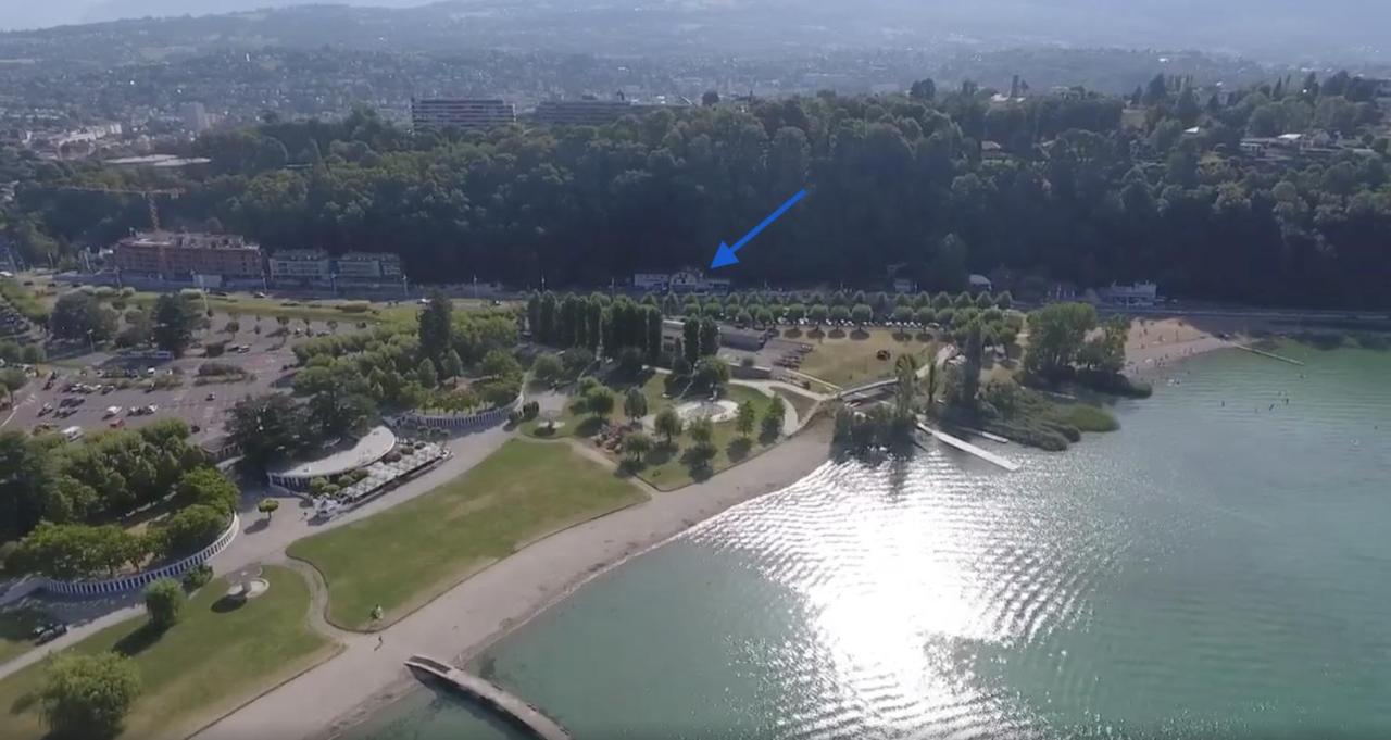Mamie Jane Suite Deluxe Face Au Lac Tresserve Buitenkant foto